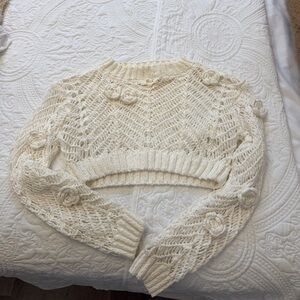 Zara crochet sweater